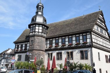 Das historische Rathaus der Stadt Höxter